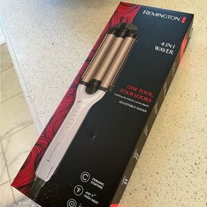 New Remington 4 hot tools in one beach waver loose waves styling iron
